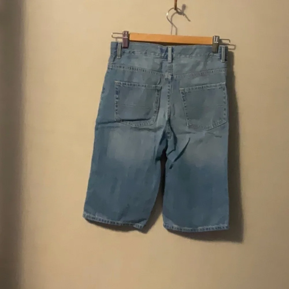 Blue Denim Shorts